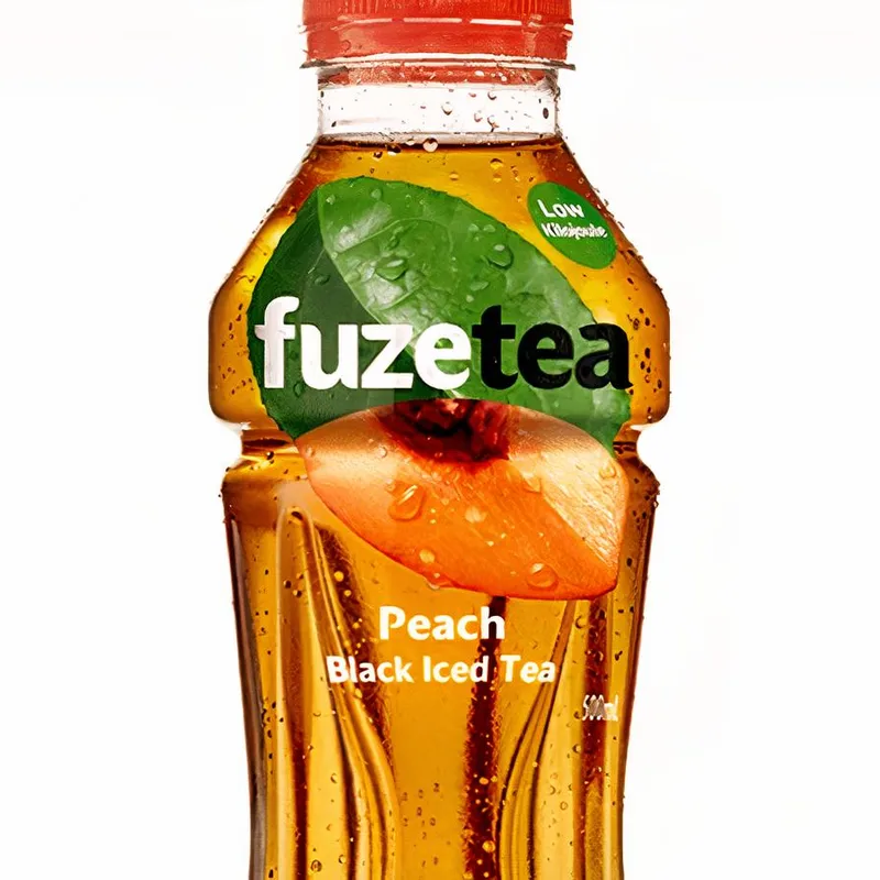 Fuze Peach & Black Tea 500ml bottle