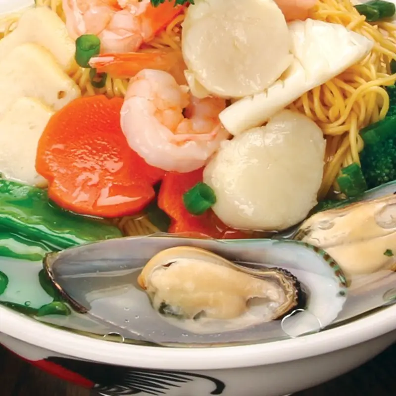 Seafood Noodles Soup