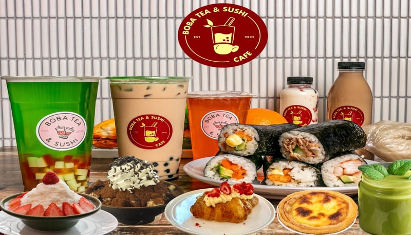 Boba Tea & Sushi cover