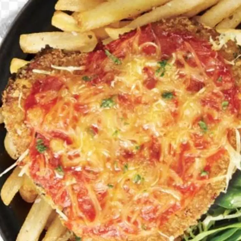 Smoked Bacon Rashers Parmigiana