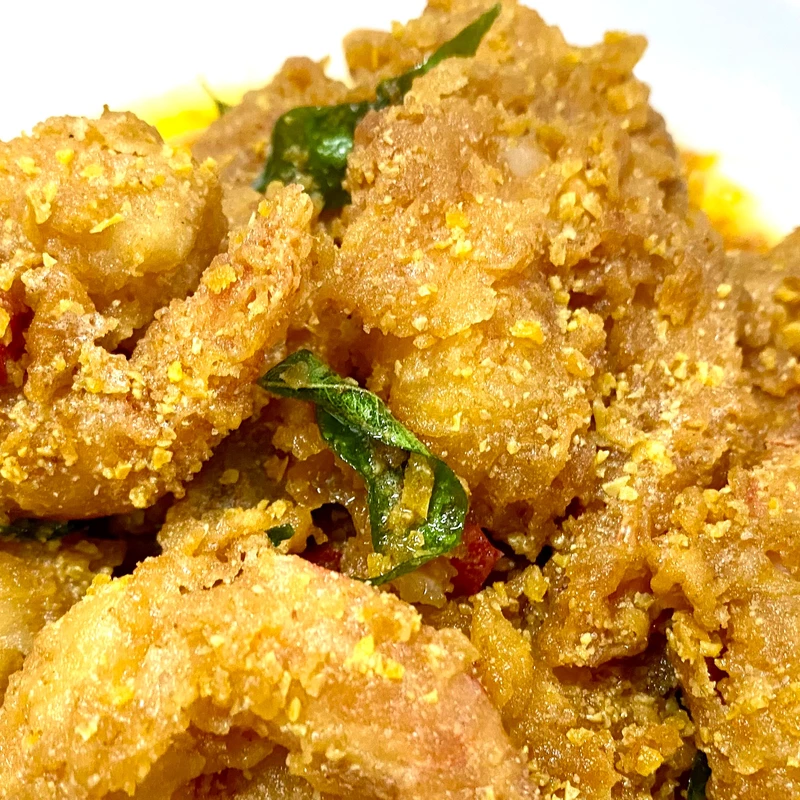 Salted Egg Yolk Prawn