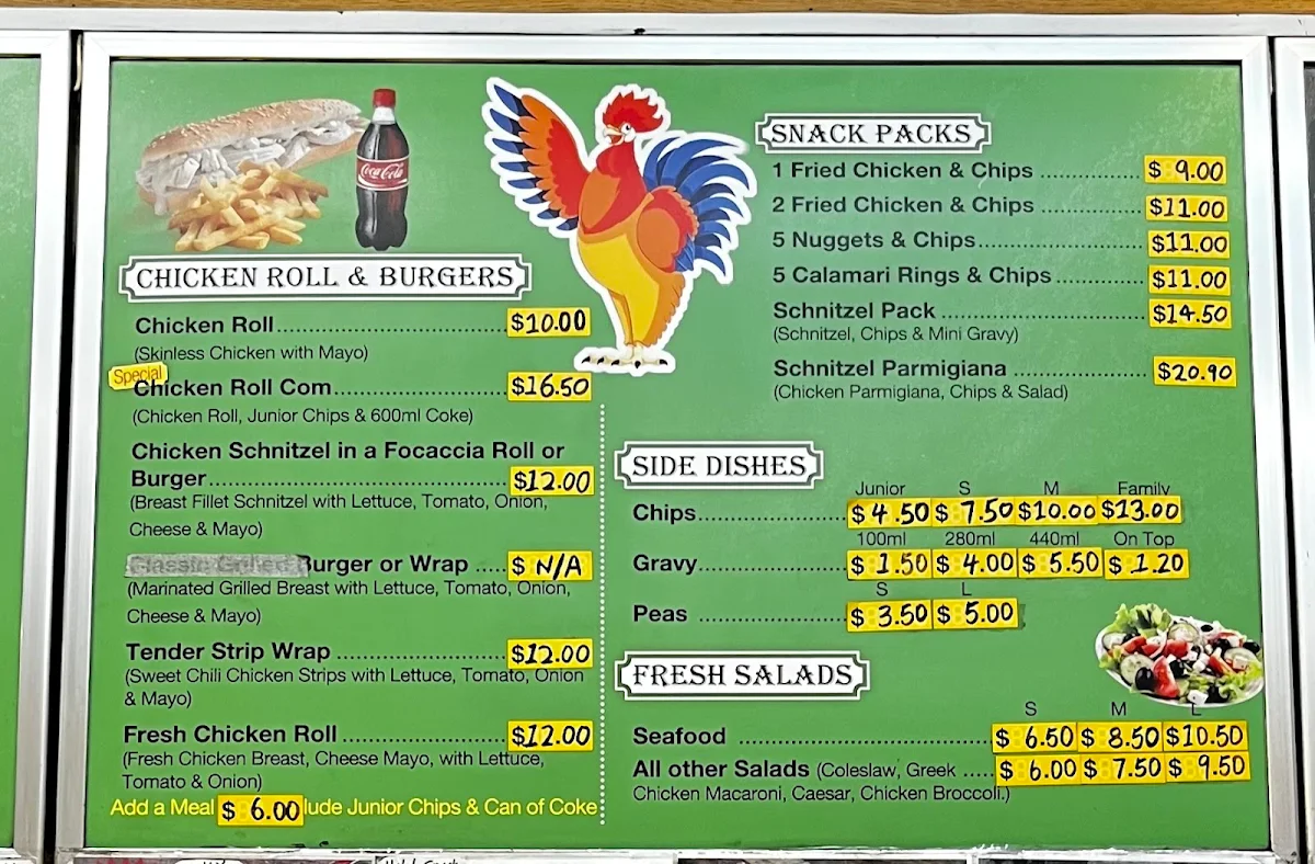 Menu photo 1