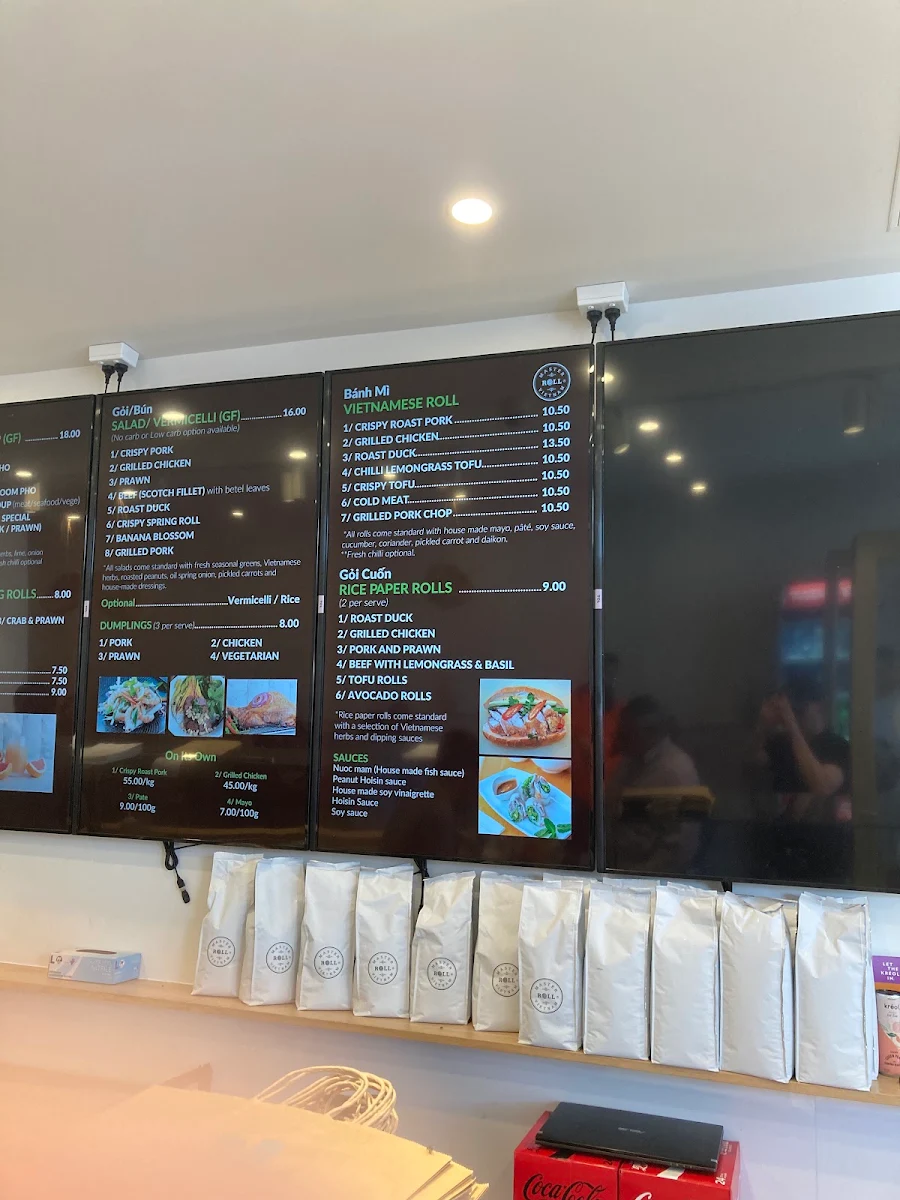 Menu, Master Roll Vietnam