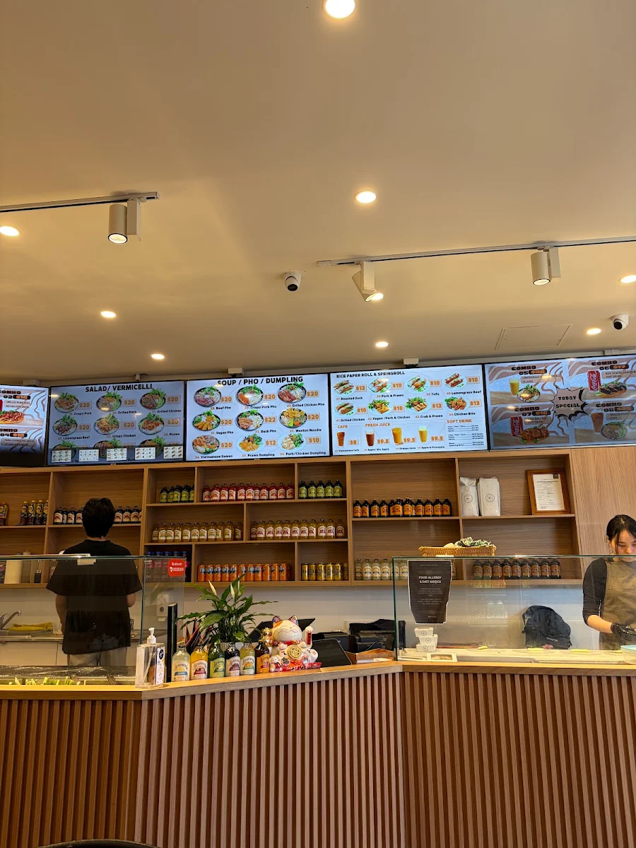 Menu, Master Roll Vietnam