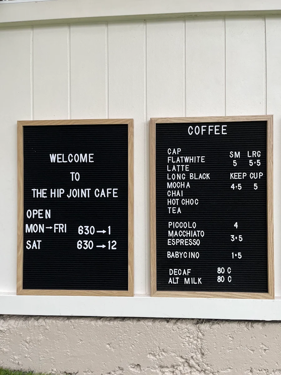 Menu, The Hip Joint