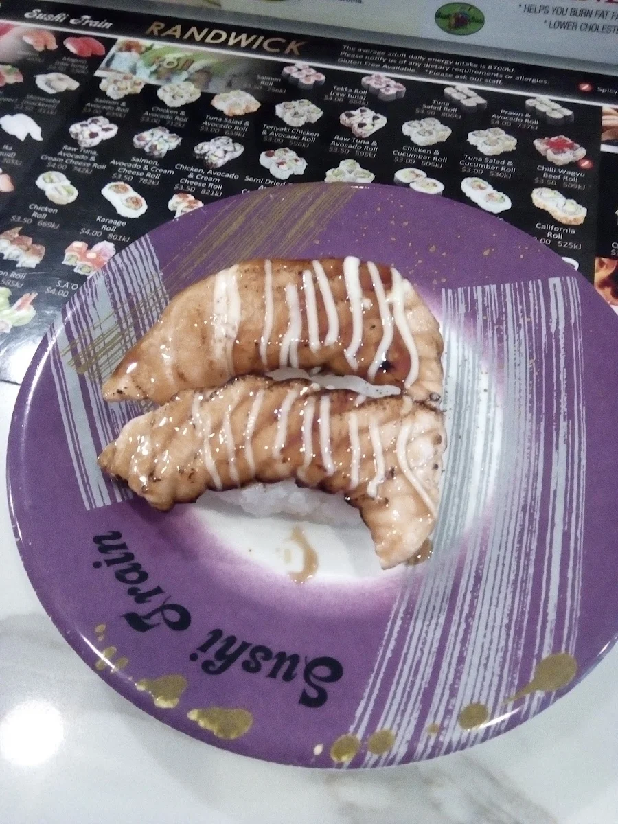 Menu, Sushi Train Randwick