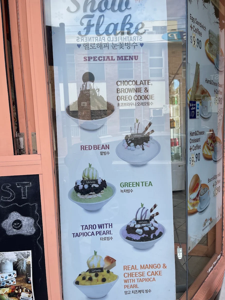 Menu, Trovatino Cafe