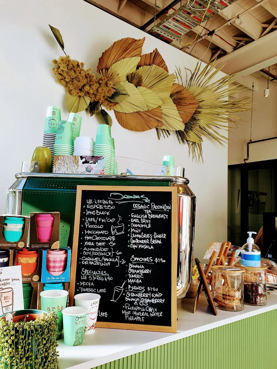 Menu, idyll Cafe