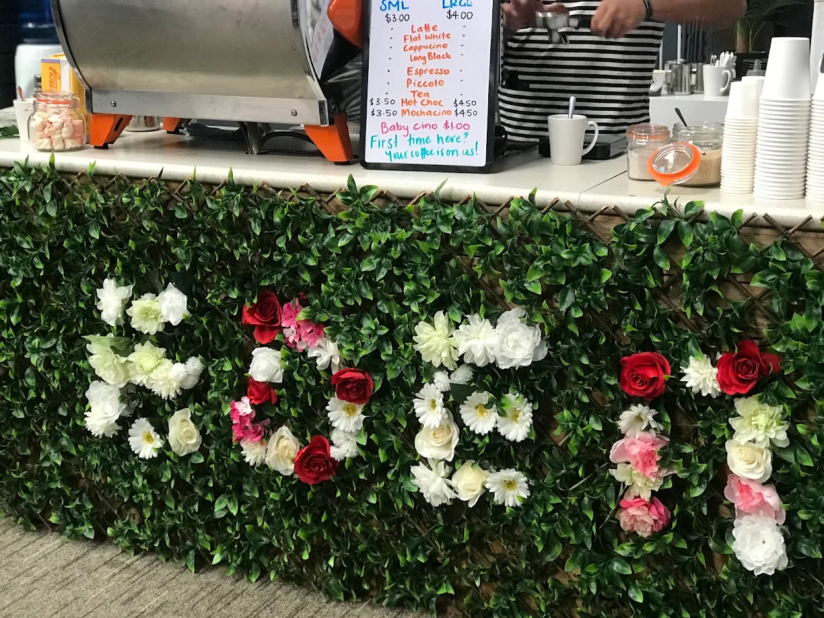 Menu, Coffee in Eden