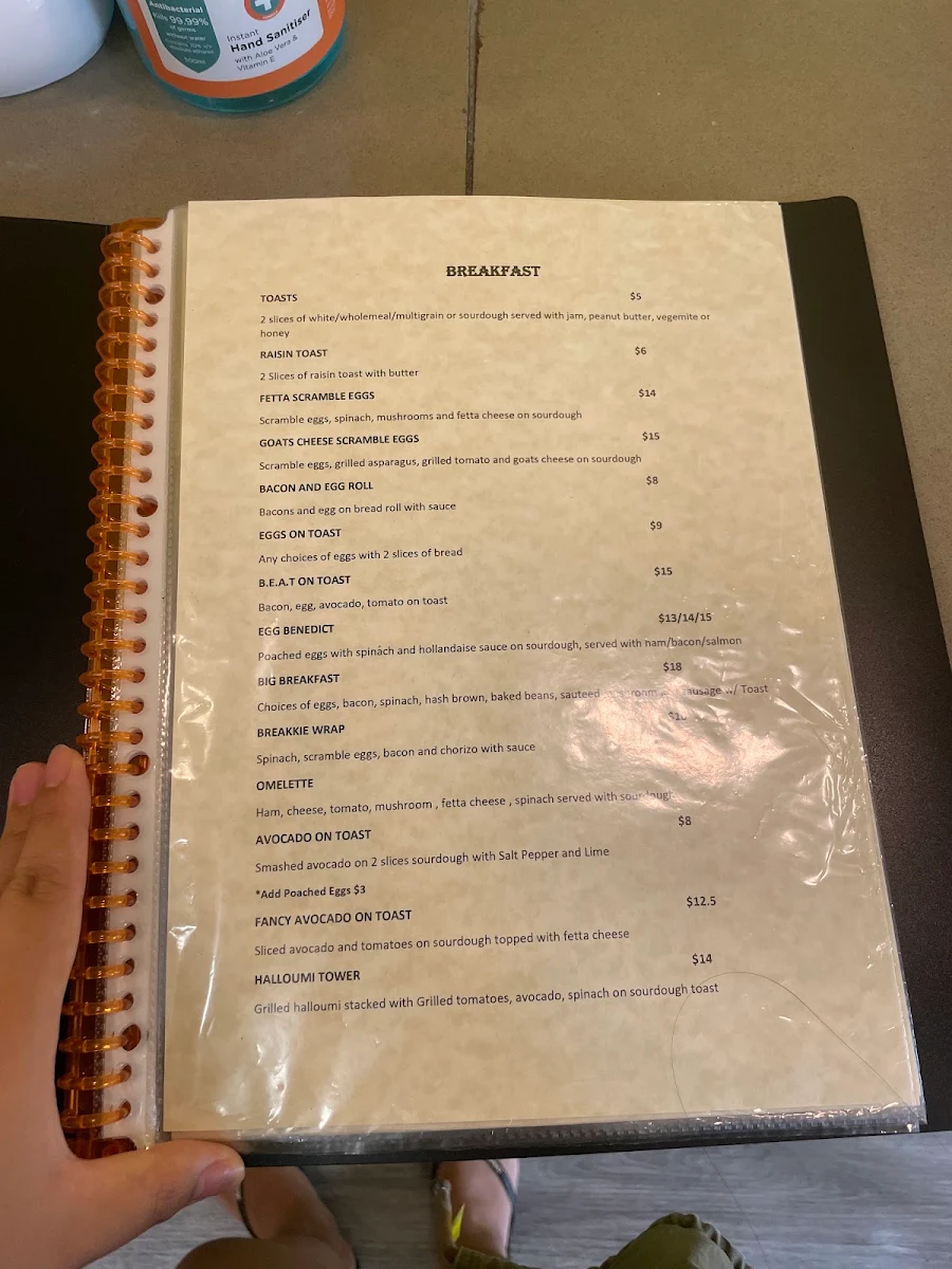 Menu, Emoji Cafe