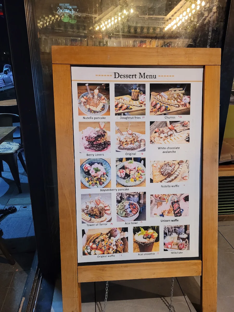 Menu, Black Grain Condell Park