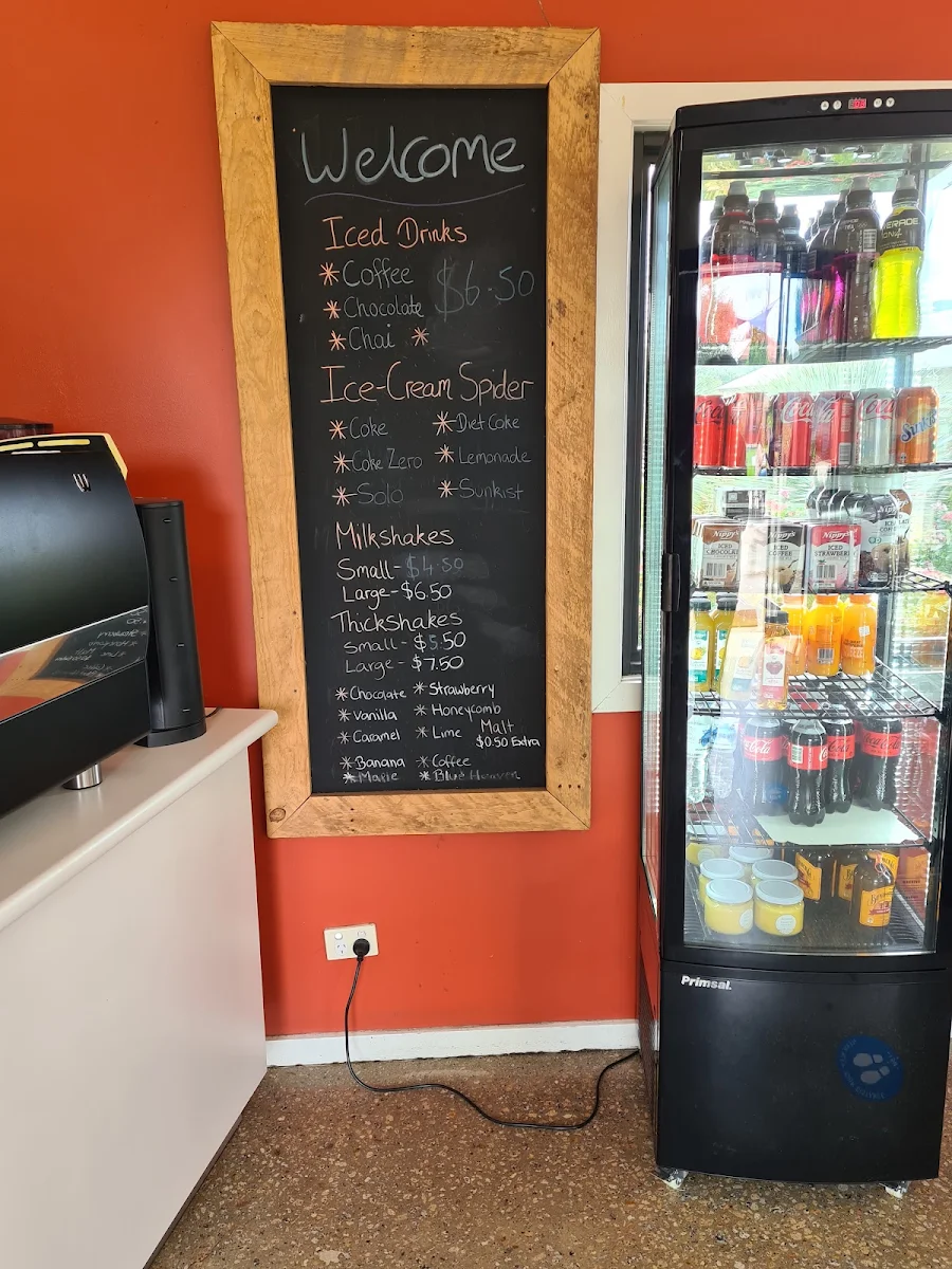 Menu, Balranald Discovery Centre Cafe
