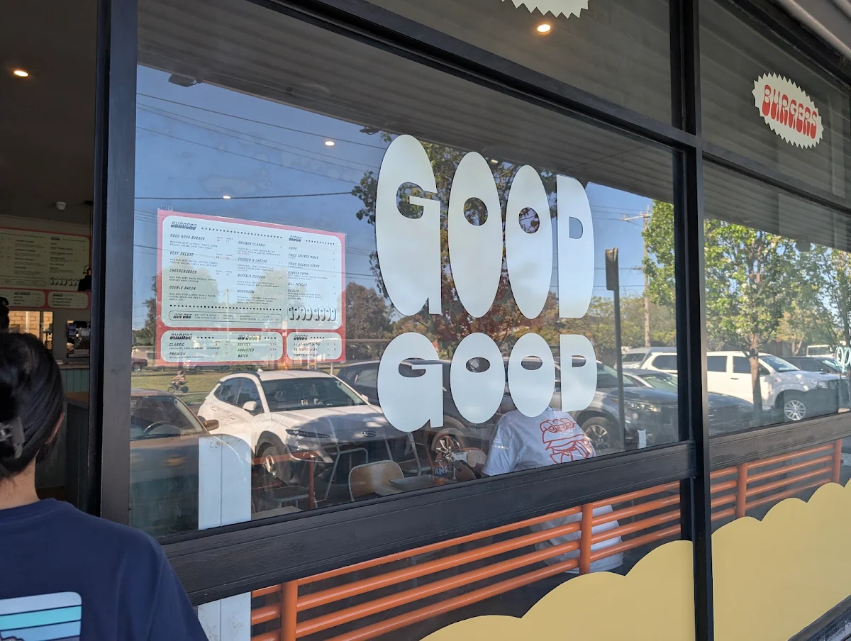 Menu, Good Good Burgers Maidstone