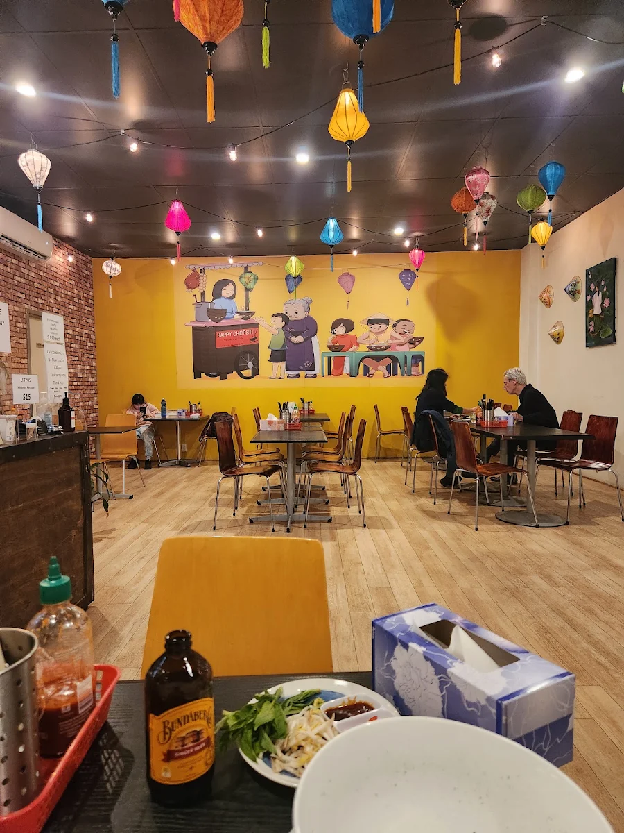 Vibe, Happy Chopstix Vietnamese Cafe