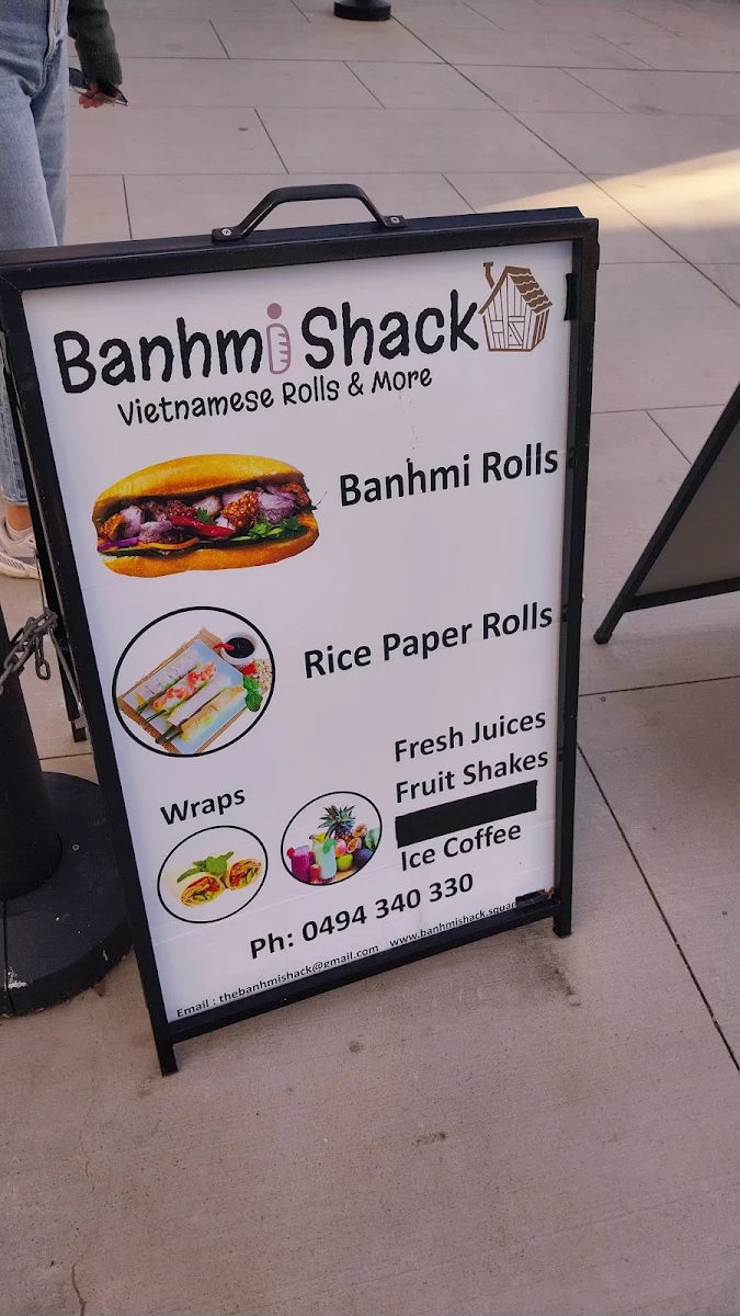 Menu, Banhmi Shack