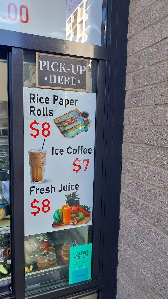 Menu, Banhmi Shack