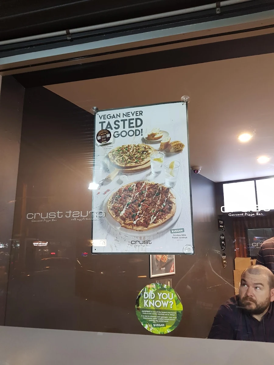 Menu, Crust Pizza Rose Bay