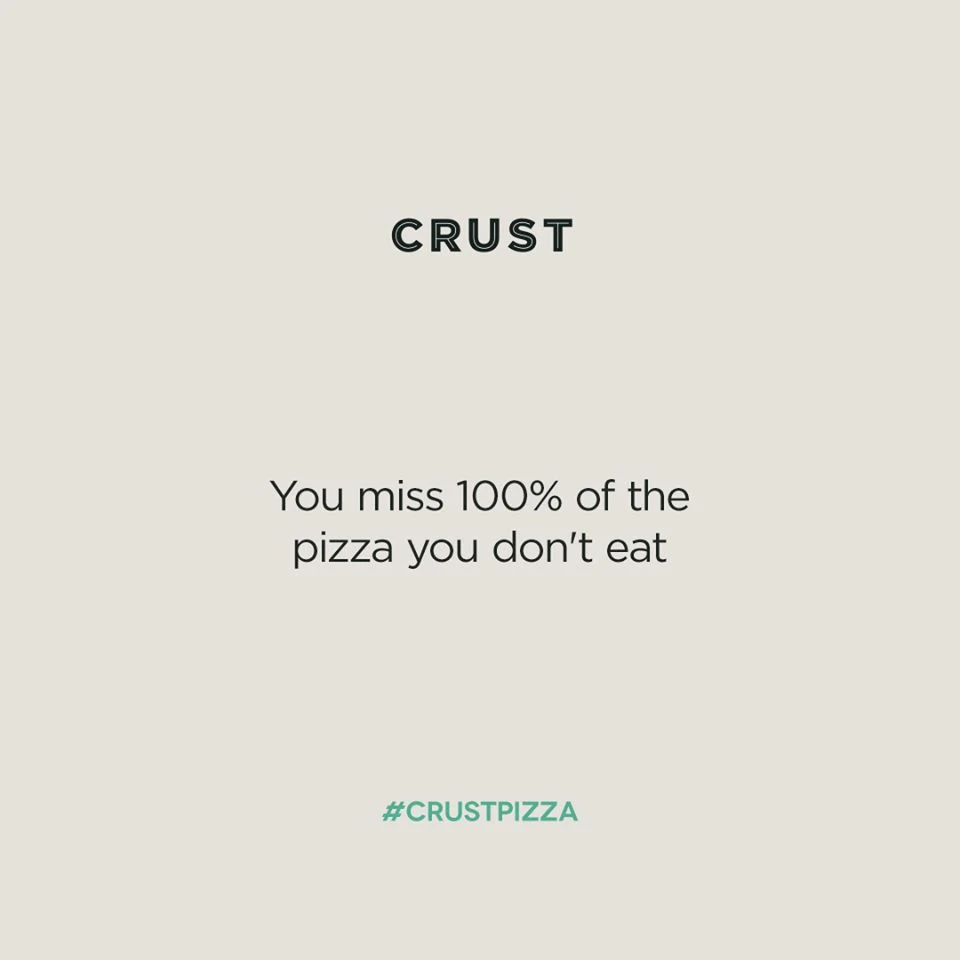 Menu, Crust Pizza Rose Bay