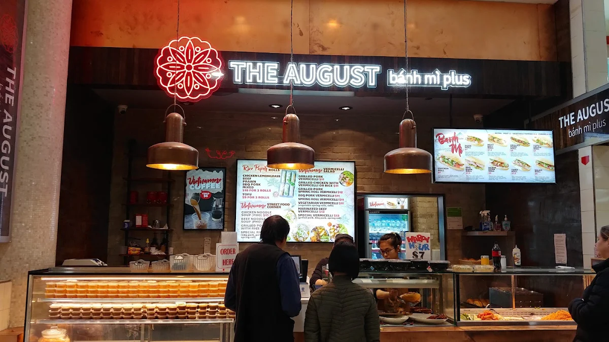 Menu, The August Banh Mi Plus