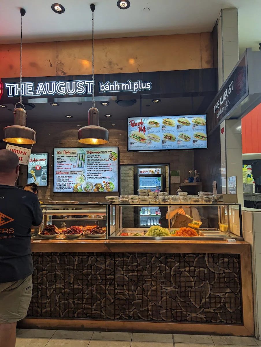 Menu, The August Banh Mi Plus