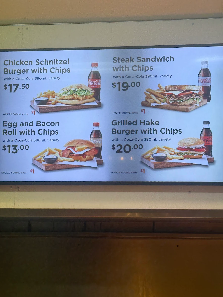 Menu, Calwell Take Away
