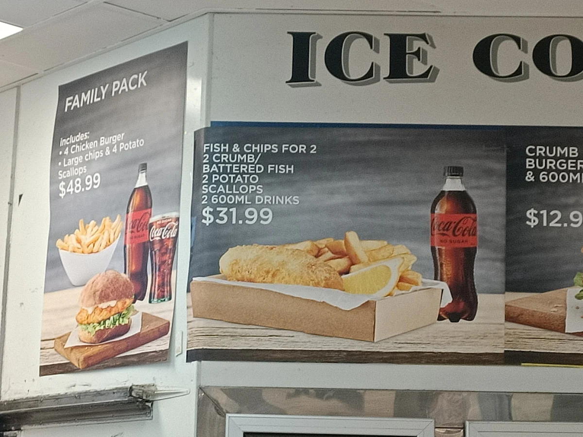 Menu, Calwell Take Away