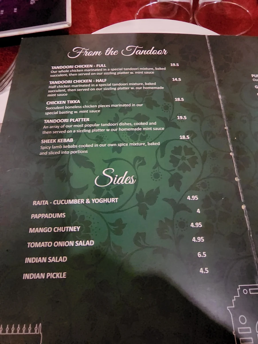 Menu, Gateway Of India