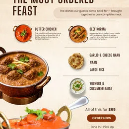 Menu, Gateway Of India