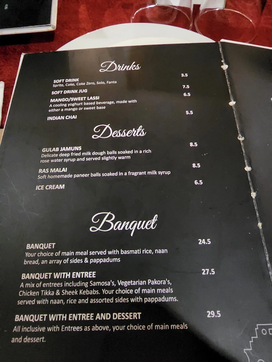 Menu, Gateway Of India