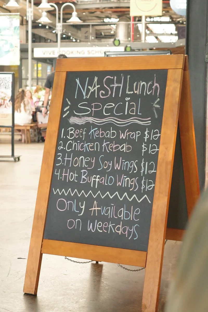 Menu, Nash - Big Brother Burgers
