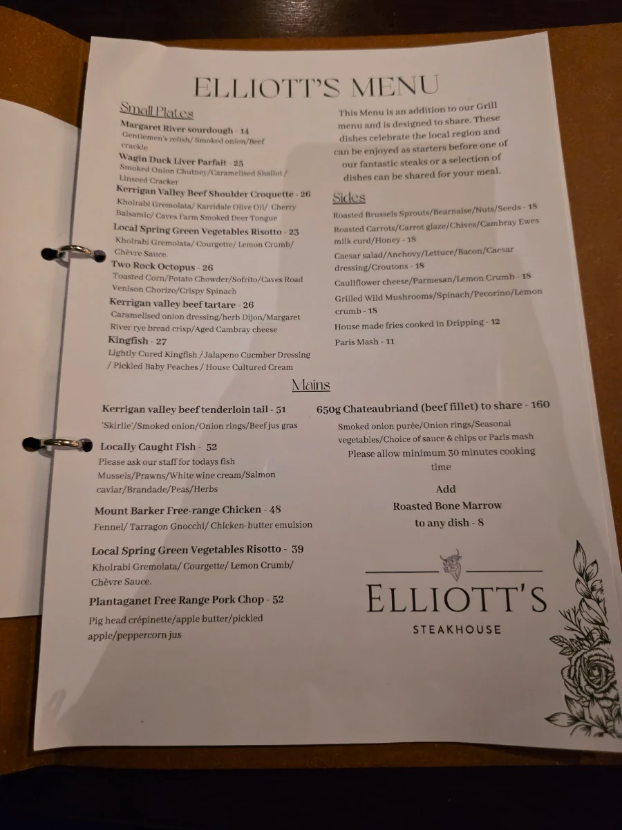 Menu photo 1