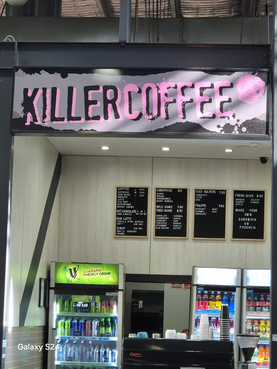 Menu, Killer Coffee