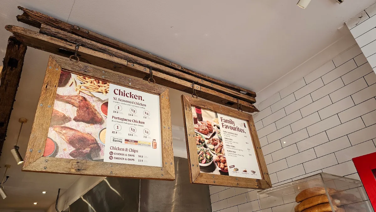 Menu, Chargrill Charlie's Randwick