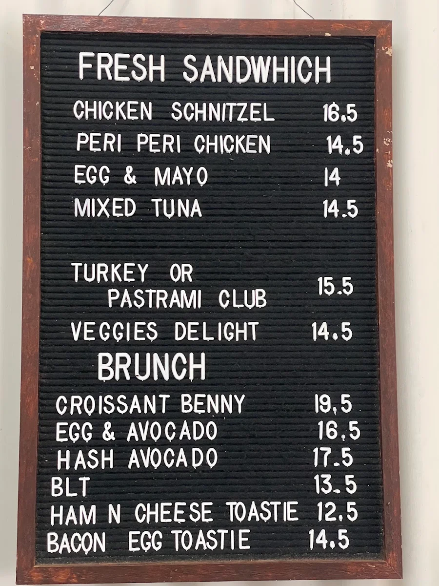 Menu, Mister Pigeon