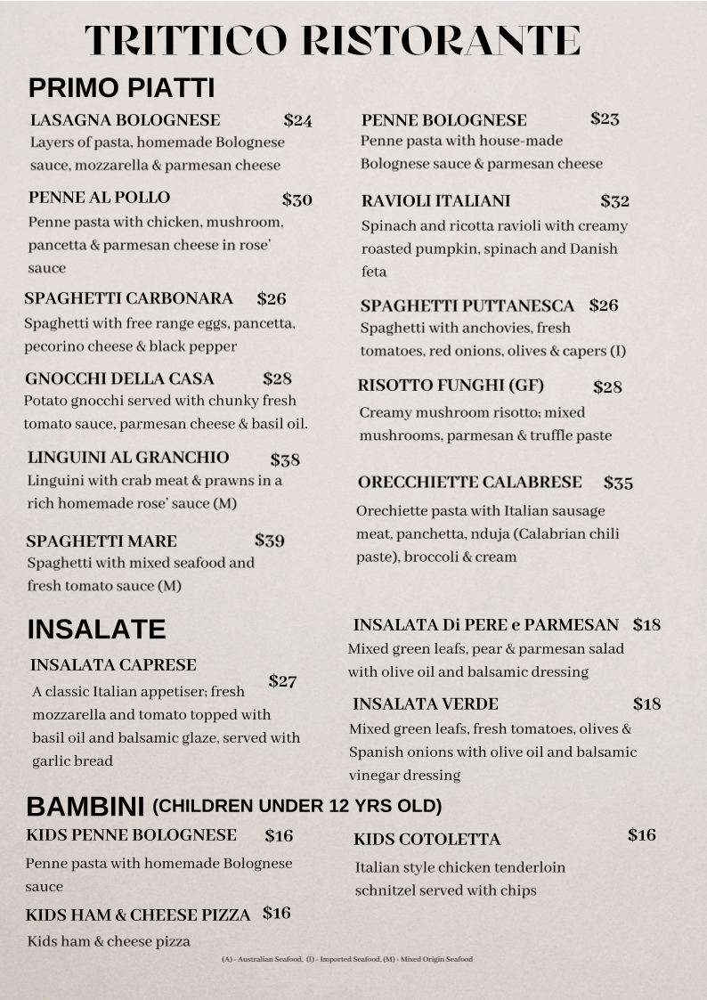 Menu photo 1