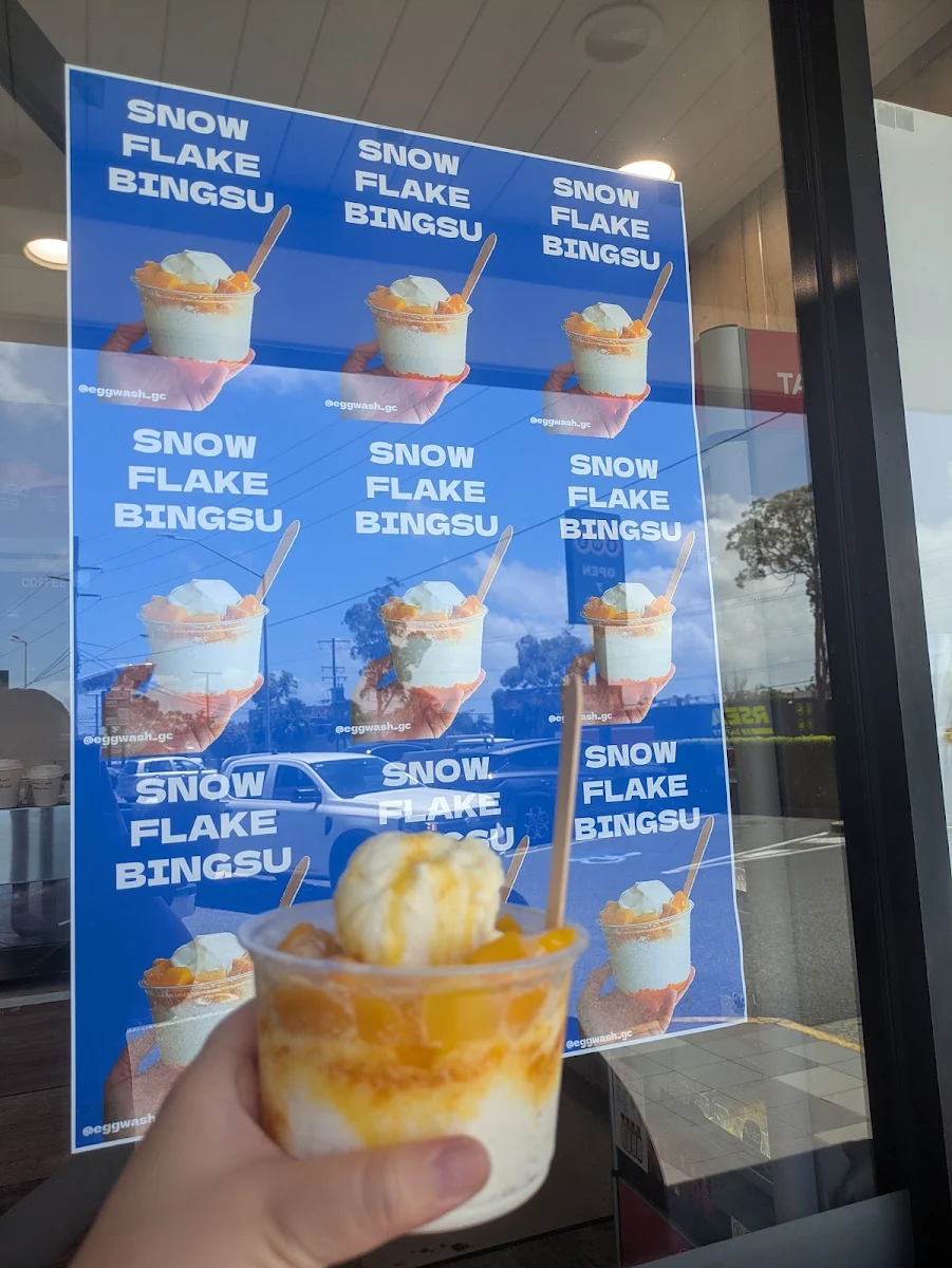 Menu, Egg wash bake shop