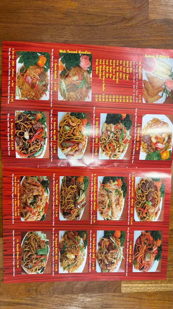 Menu, GoodAsian Morayfield