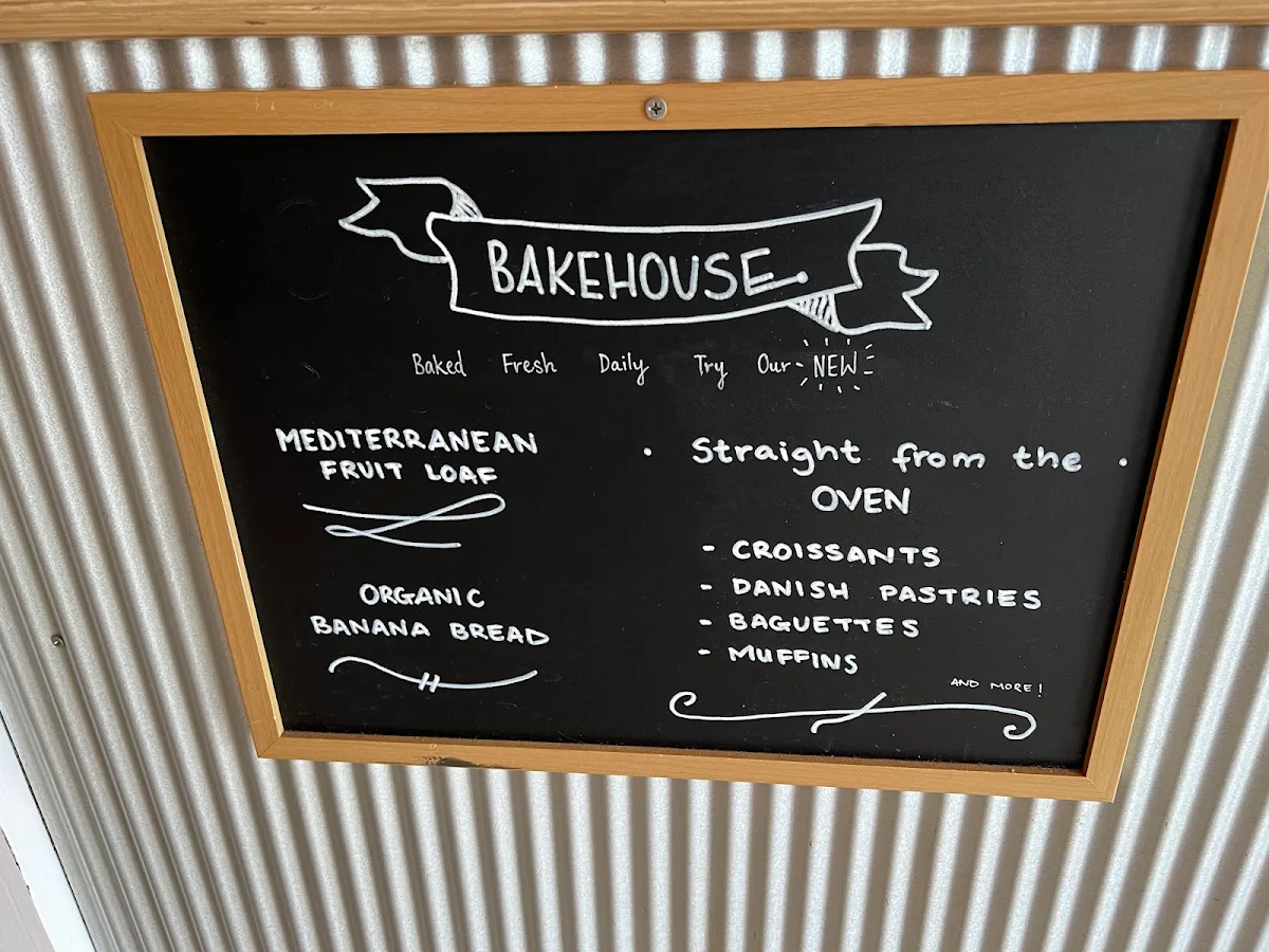 Menu, Walts Coffee
