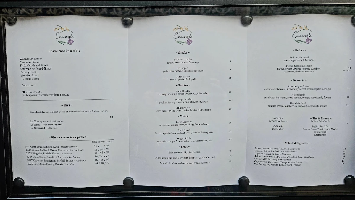Menu photo 1