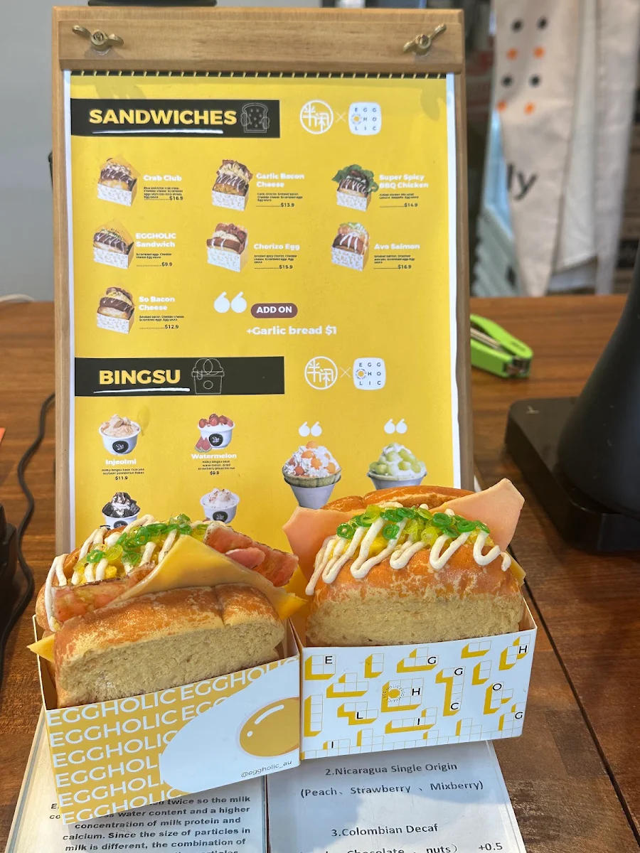 Menu, Chill Chill Cafe Boxhill