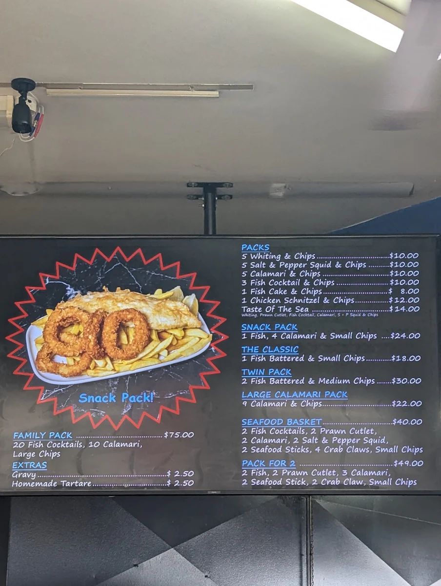 Menu, Salt by the Sea