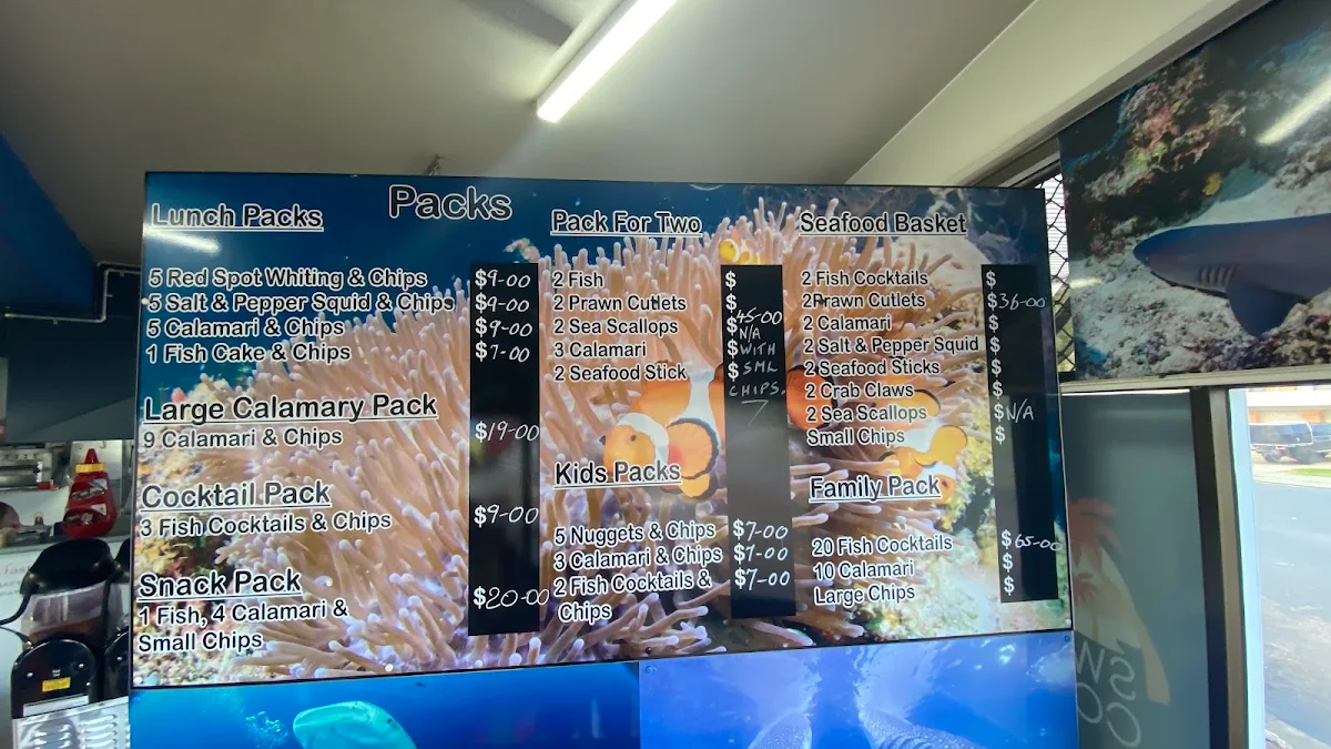 Menu, Salt by the Sea