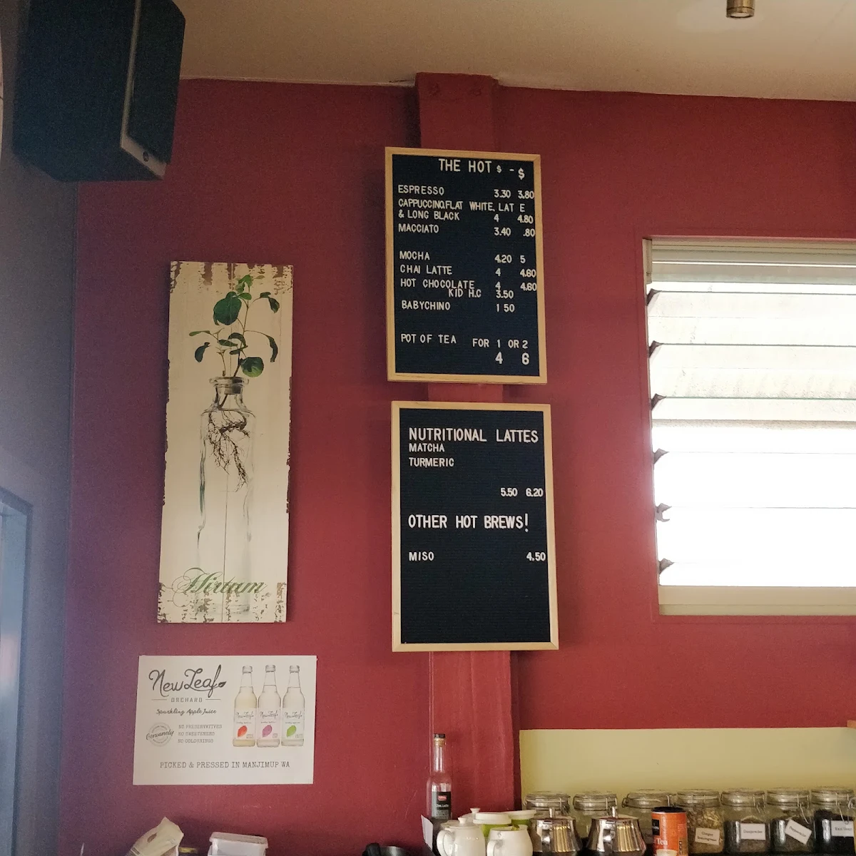 Menu, Blue Ginger Fine Foods