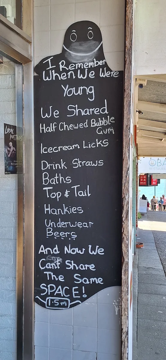 Menu, Nat's Rustic Beach Feed