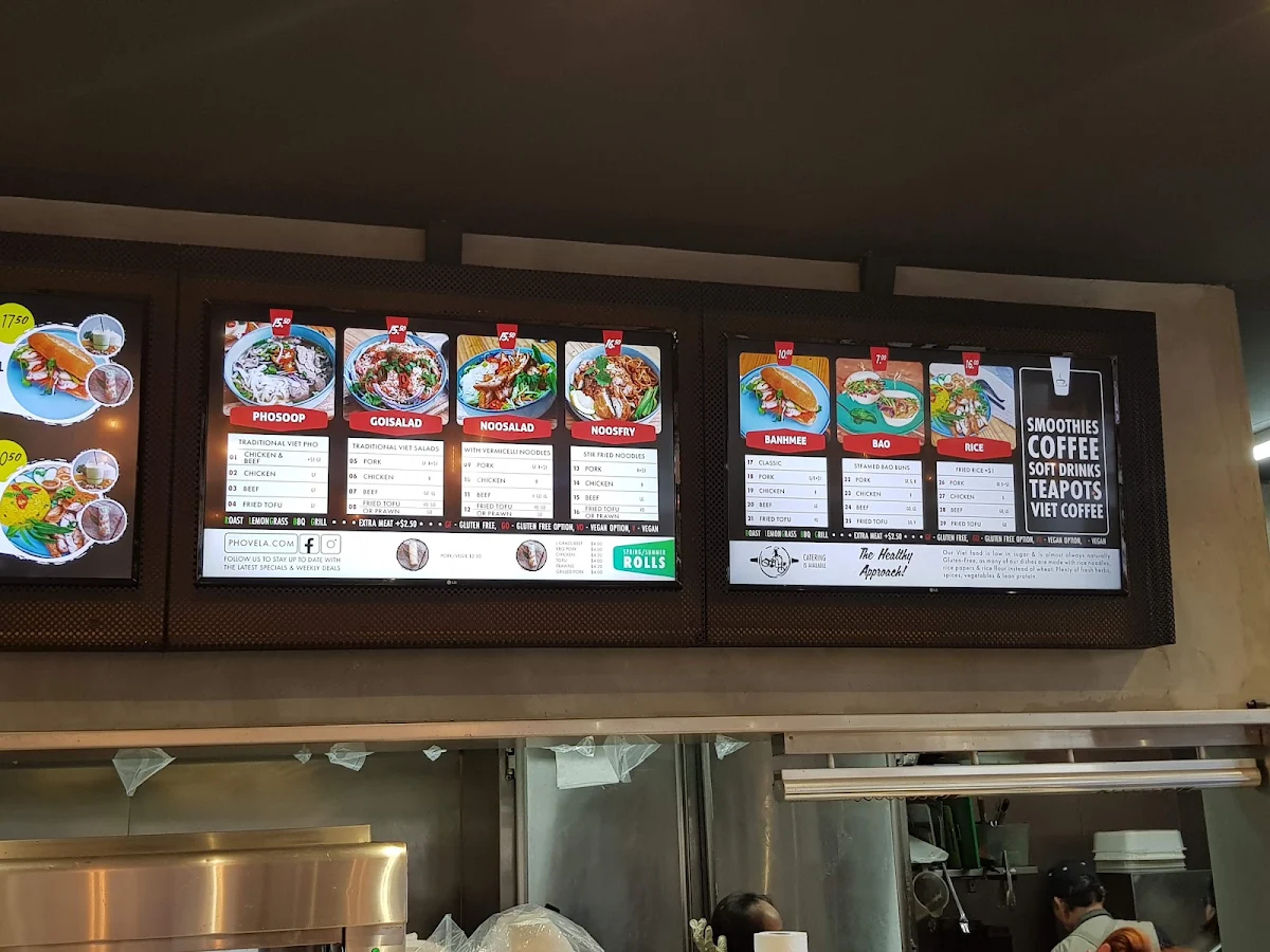 Menu, PHOVELA