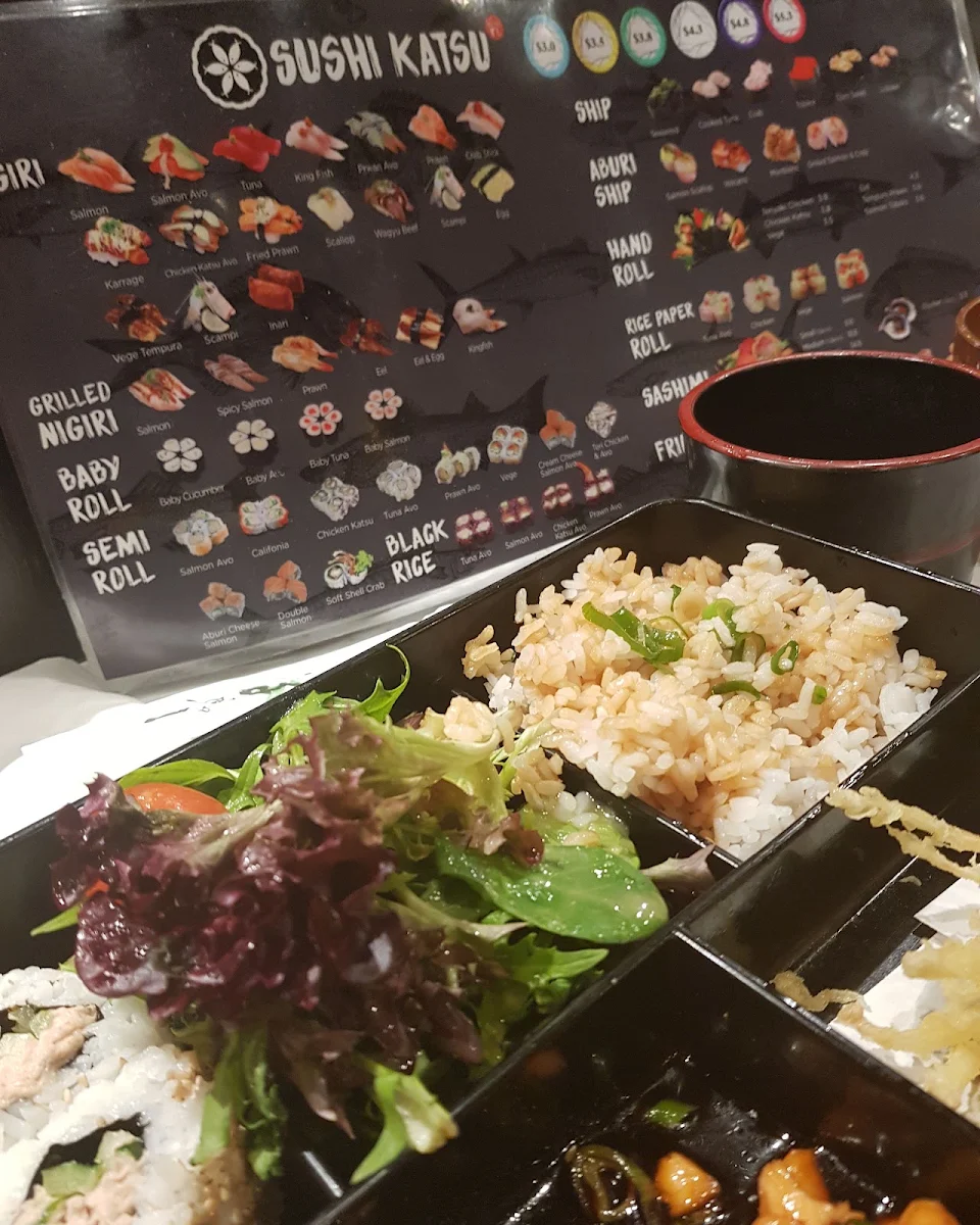 Menu, Sushi Katsu