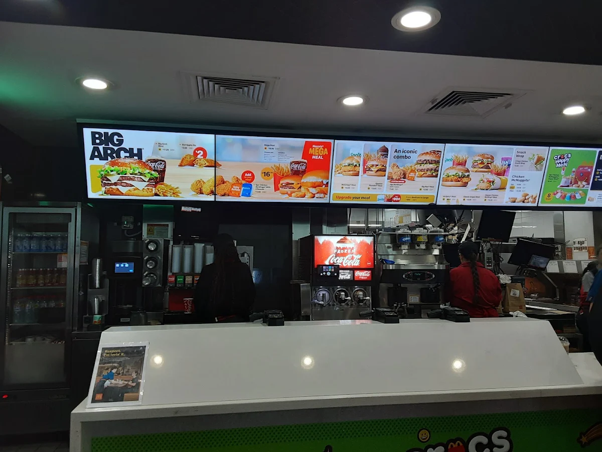 Menu, McDonald's Mount Isa