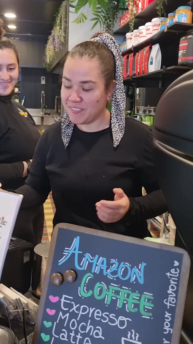 Menu, Amazon Acai Brighton