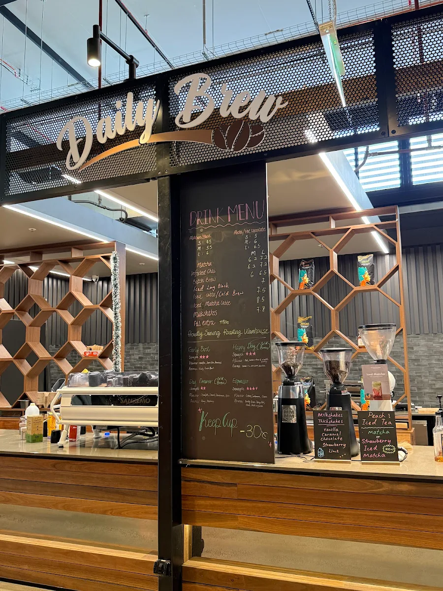 Menu, Daily Brew