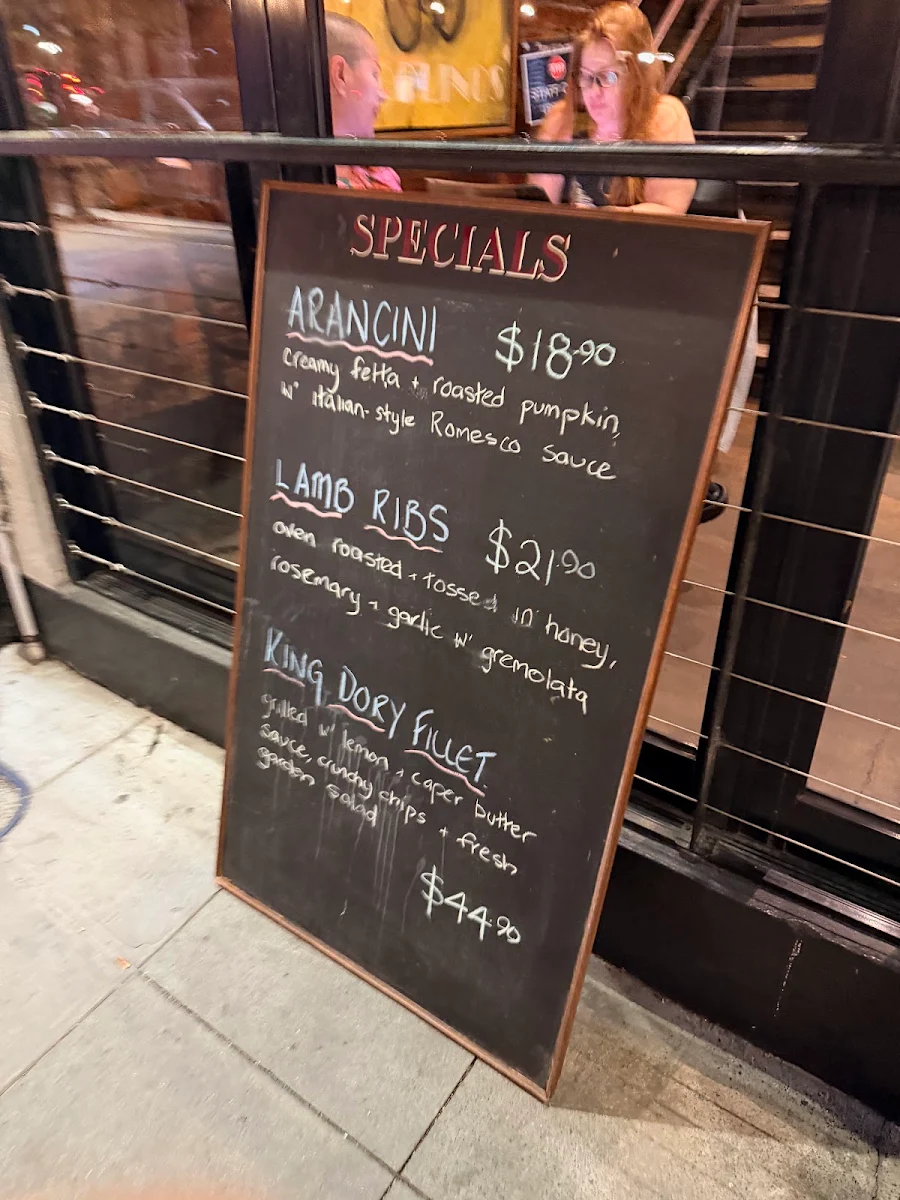 Menu, Topolino's